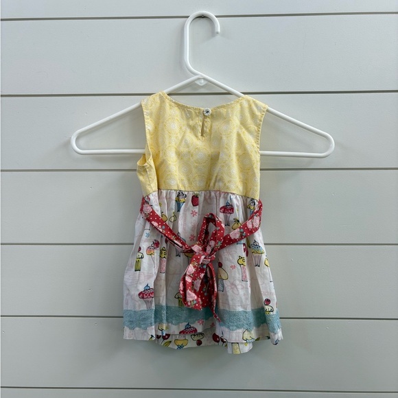 Matilda Jane Yellow and White Cupcake Dress - Picture 2 of 8